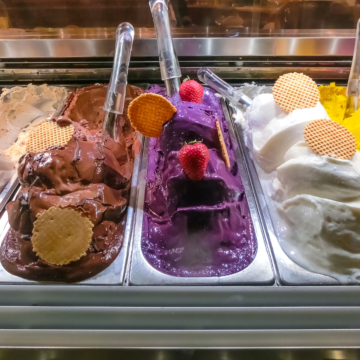Frio Gelato in Andersonville, Lakeview, Navy Pie